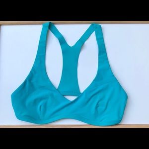 Lululemon Shanti Surf Swim Bikini Top Teal 6